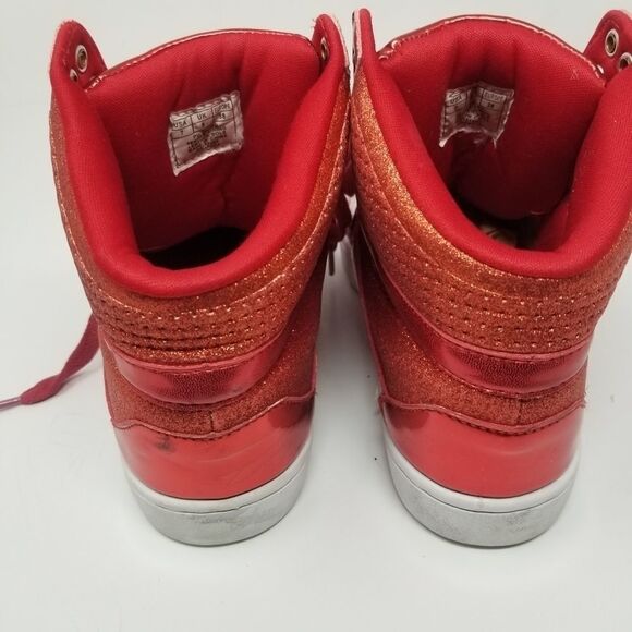 PASTRY BRIGHT RED SNEAKERS. SIZE 7 - Picture 7 of 12